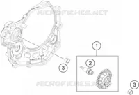 ARBRE D'EQUILIBRAGE pour Husqvarna FR 2022