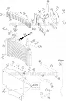 CIRCUIT DE REFROIDISSEMENT pour Husqvarna FR 2022
