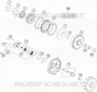 EMBRAYAGE pour Husqvarna TC 2023