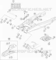 BRAS OSCILLANT  pour Husqvarna TC 2023