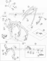 CADRE pour Husqvarna TC 2023