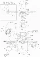 CYLINDRE pour Husqvarna TC 2023