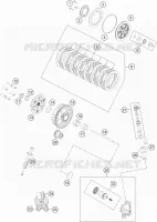 EMBRAYAGE pour Husqvarna TC 2023