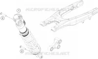 AMORTISSEUR pour Husqvarna FC 2022