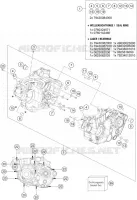 CARTER MOTEUR pour Husqvarna FC 2022