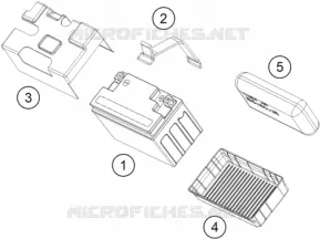 BATTERIE Husqvarna Husqvarna 401 2022 Vitpilen  VITPILEN 401