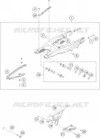 BRAS OSCILLANT  pour Husqvarna FE 2024