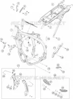 CADRE pour Husqvarna FE 2024