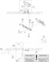 CONTACTEUR A CLE pour Husqvarna FE 2024