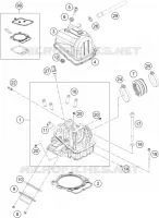 CULASSE pour Husqvarna FE 2024