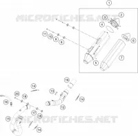 ECHAPPEMENT pour Husqvarna FE 2024