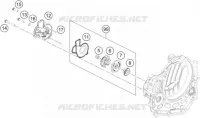 POMPE A EAU pour Husqvarna FE 2024