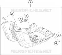 PROTECTION MOTEUR pour Husqvarna FE 2024