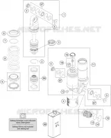 AMORTISSEUR (PIECES) pour Husqvarna TC 2024