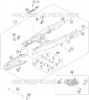 BRAS OSCILLANT  pour Husqvarna TC 2024