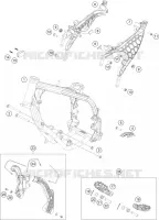 CADRE pour Husqvarna TC 2024