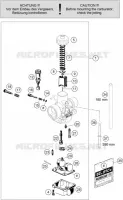 CARBURATEUR pour Husqvarna TC 2024