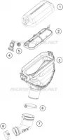 FILTRE A AIR pour Husqvarna TC 2024