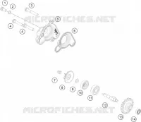 POMPE A EAU pour Husqvarna TC 2024
