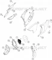 FILTRE A AIR pour Husqvarna TC 2024