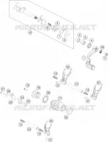 MECANISME DE SELECTION DE VITESSES pour Husqvarna TC 2024