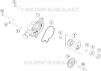 POMPE A EAU pour Husqvarna TC 2024