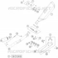 ECHAPPEMENT pour Husqvarna Supermoto 2024