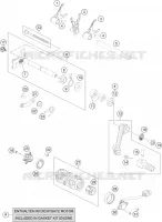 MECANISME DE SELECTION DE VITESSES pour Husqvarna Supermoto 2024