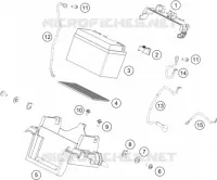 BATTERIE pour Husqvarna NORDEN 2023