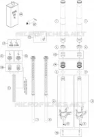 FOURCHE (PIECES) pour Husqvarna NORDEN 2023