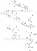 MECANISME DE SELECTION DE VITESSES pour Husqvarna NORDEN 2023