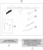 TROUSSE A OUTILS / MANUELS / OPTIONS pour Husqvarna NORDEN 2023