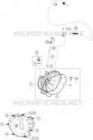 CARTER EMBRAYAGE pour Husqvarna NORDEN 2023