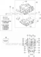 CARTER MOTEUR pour Husqvarna NORDEN 2023