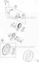 DEMARREUR ELECTRIQUE pour Husqvarna NORDEN 2023