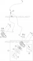 ETRIER DE FREIN AVANT pour Husqvarna NORDEN 2023