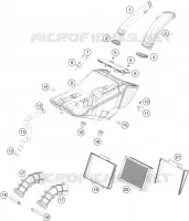 FILTRE A AIR pour Husqvarna NORDEN 2023