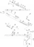 MECANISME DE SELECTION DE VITESSES pour Husqvarna NORDEN 2023