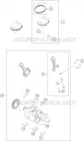 VILEBREQUIN / PISTON pour Husqvarna NORDEN 2023