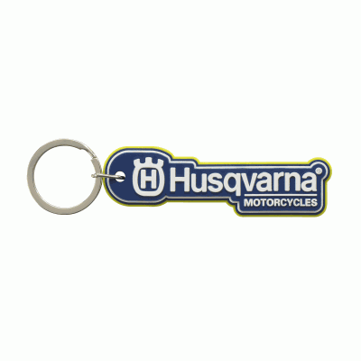 PORTE-CLÉ HUSQVARNA RUBBER KEYHOLDER-Husqvarna