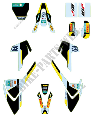 Kit déco Factory -Husqvarna